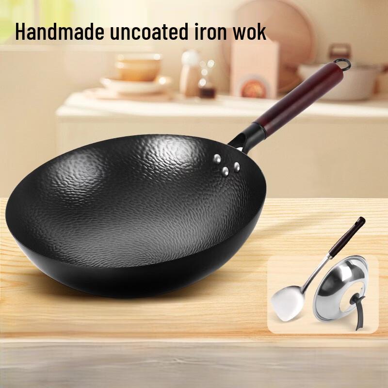 Hakka Style Hand-Forged Iron Wok
