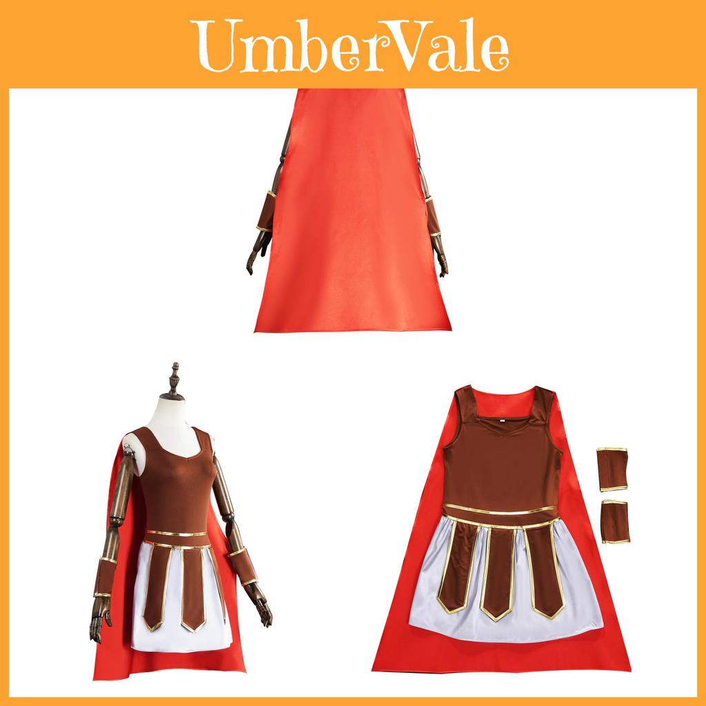 Cosplay Kostüm für weibliche Gladiatoren für Anime Gaming Rollenspiele aus Polyesterstoff