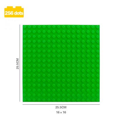 8*8 und 16*16 Punkte Bausteine Grundplatte Kreative Grobpartikel Böden DIY Steine Grundplatte Spielzeug Für Kinder