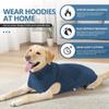 Solid Color Dog Sweater Soft Fleece Lightweight Dog Jacket Stretchy Pullover Pet Clothing Winter for Small Medium Large Dogs