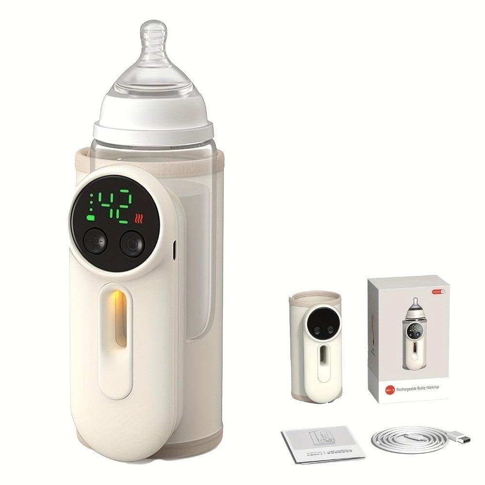 Constant Temperature Portable Bottle Warmer USB Rechargeable Wireless Heater  Outdoor