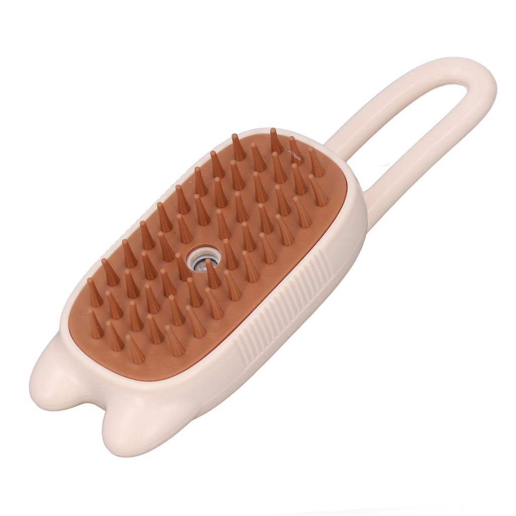 Pet Steam Brush Rechargeable Grooming Massage Cat Dog Water Brush with Handle for Shedding Bathing