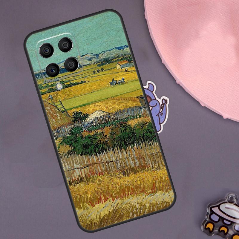 Oil Painting Van Gogh Case For Samsung Galaxy M23 M33 M53 M13 M12 M32 M52 M55 M14 M34 M54 M20 M51 M21 M30s M31s