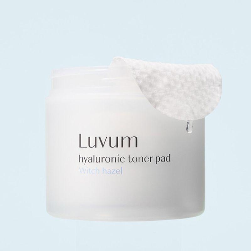 Witch Hazel Hyaluronic Acid Toner Pads (60 Sheets)