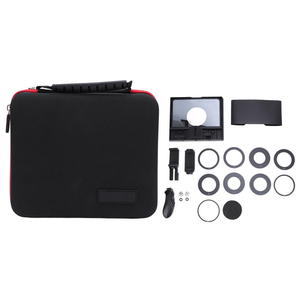 TP10 10 Inch Teleprompter for Tablet Smartphone DSLR Camera Portable Folding Teleprompter Prompter with Remote Control