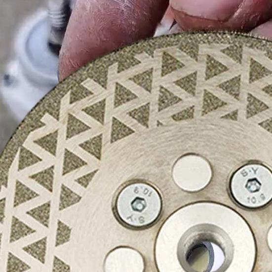 Diamond Grinding Disc M14 Angle Grinder Wheel Electroplated 40-Grit Cutting Blade Fast Cutting Diamond Wheel High Precision Cutting Wheel