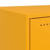 Nightstands 2 pcs Mustard Yellow 36 x 39 x 78 cm Steel