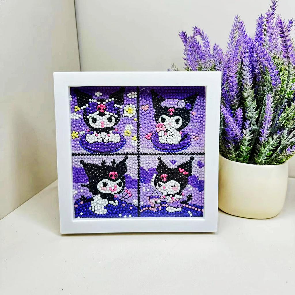 Free Shipping/Cartoon Diamond Painting Children'S Gift Handmade Cross Stitch Framed Diy Bedroom Sticker