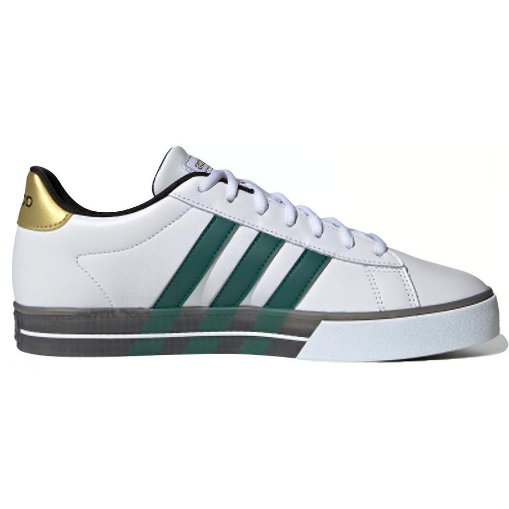 Adidas Neo Daily 3.0 Shoes White/Green/Golden H01206