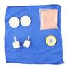 8Pcs/Set 50g Cerium Oxide Powder Watch Glass Screen Polishing Kit Cleaning Scratch Removal Polishing Backing Pad