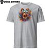 Colorful Yorkshire Terrier Unisex T-Shirt Vibrant Dog Graphic with Splash Design