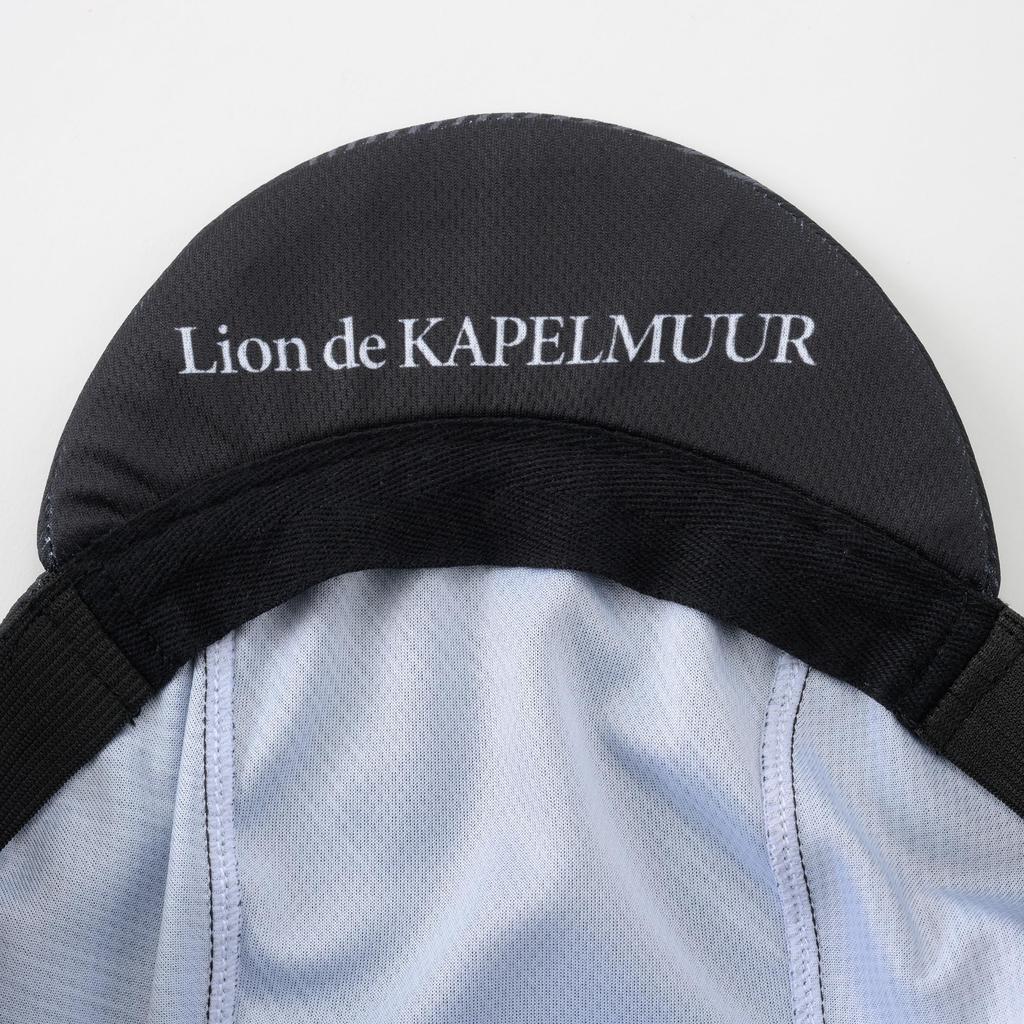 Kapelmuur Cycling Free Size Cap, Oblique, Black,