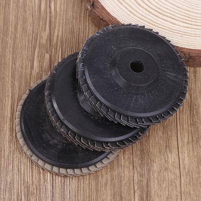 3 Adet 75mm Düz Zımpara Diskleri 3" Taşlama Tekerlekleri Mini Avuç Taşlama Makinesi Aksesuarları Metal Ahşap Parlatma İçin Zımpara Diskleri