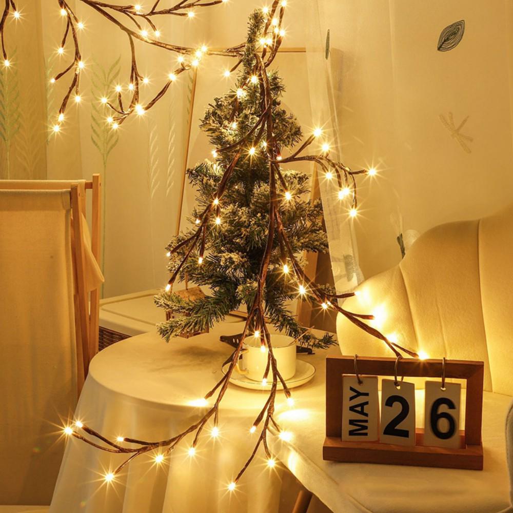 LED Vine Branch Light String for Indoor Wall Decoration & Wedding Festivities