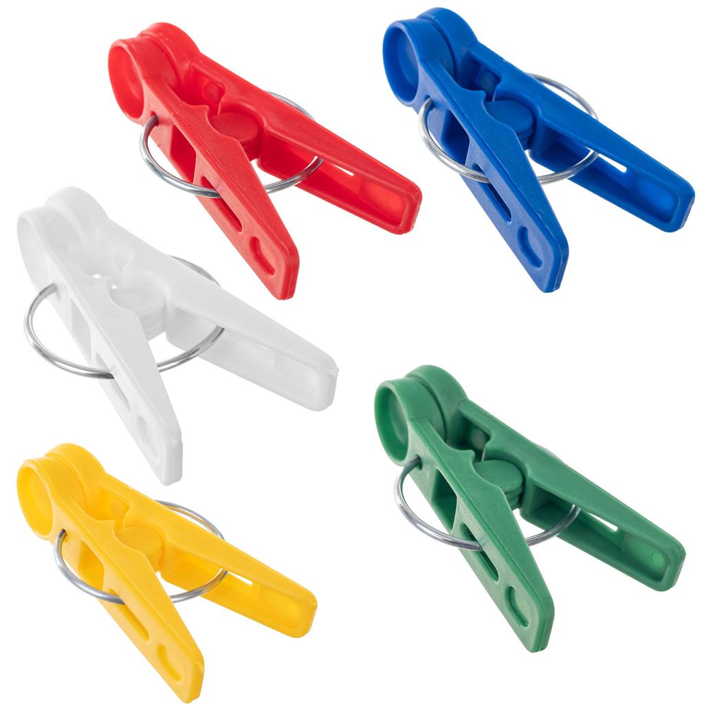 KADAX Wäscheklammern Wäscheklammern Wäscheklammern Frösche Bunt 20 Stück