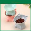 High-quality Plastic Nordic Style Cat Bowl Protects Your Pet's Neck Cross-border Pet Bowl