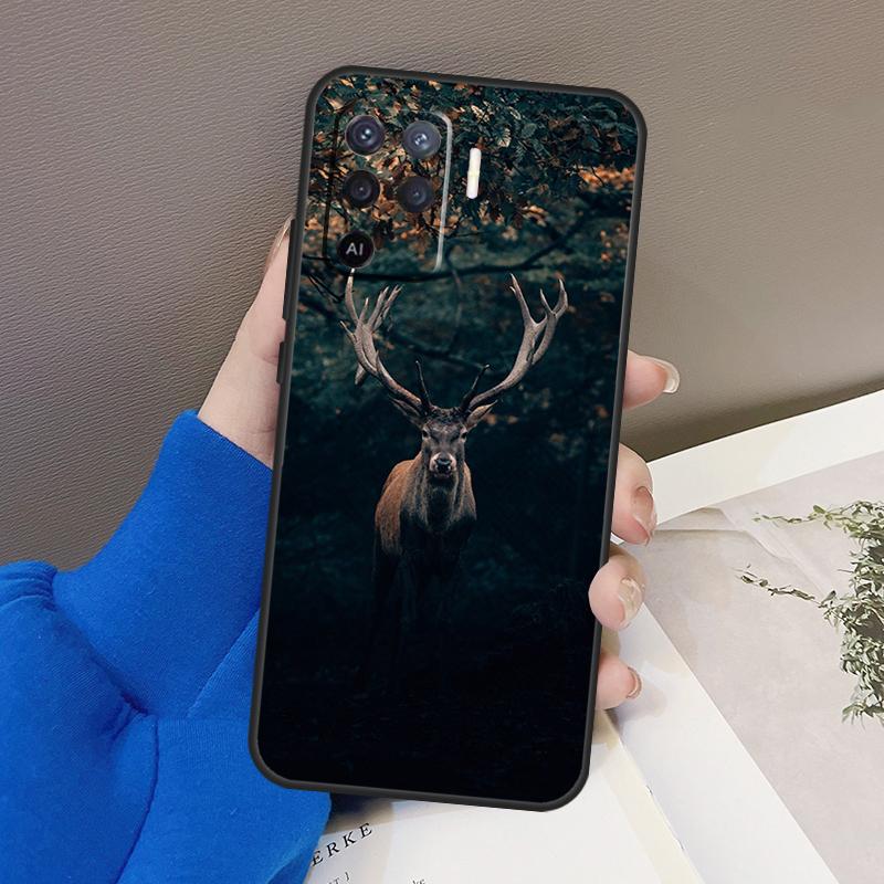 Deer Hunting Camo Case For OPPO A5 A9 A31 A53 2020 A53S A1K A15 A16 A52 A72 A92 A83 A91 A54 A74 A94 Coque
