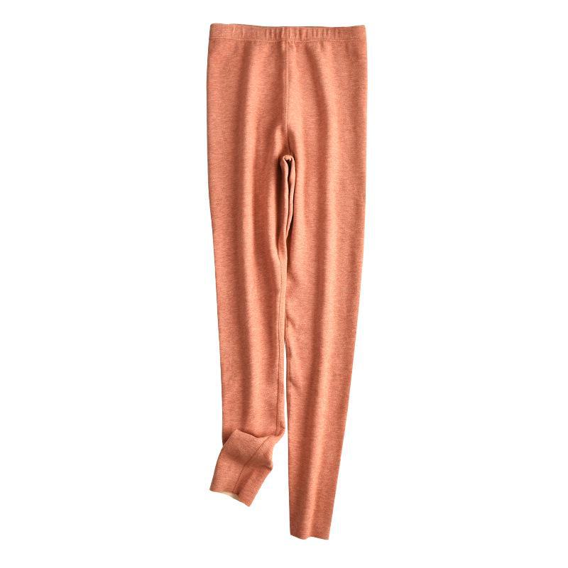 Women's Seamless Silk Velvet Leggings - Thermal, Slimming, and Perfect for Autumn & Winter