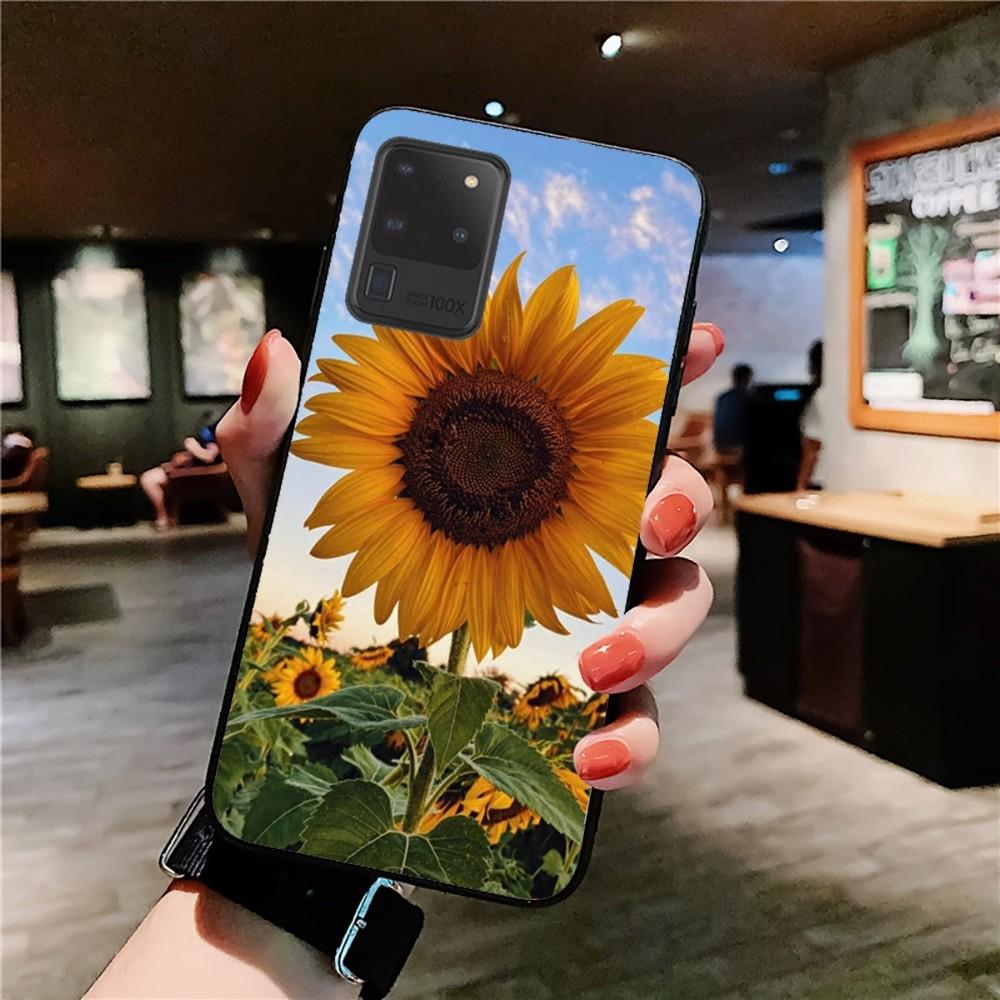 Cute Summer Daisy Sunflower Phone Case For Samsung A 10 11 12 13 20 21 22 30 31 32 40 51 52 53 70 71 72 73 91 13 Shell