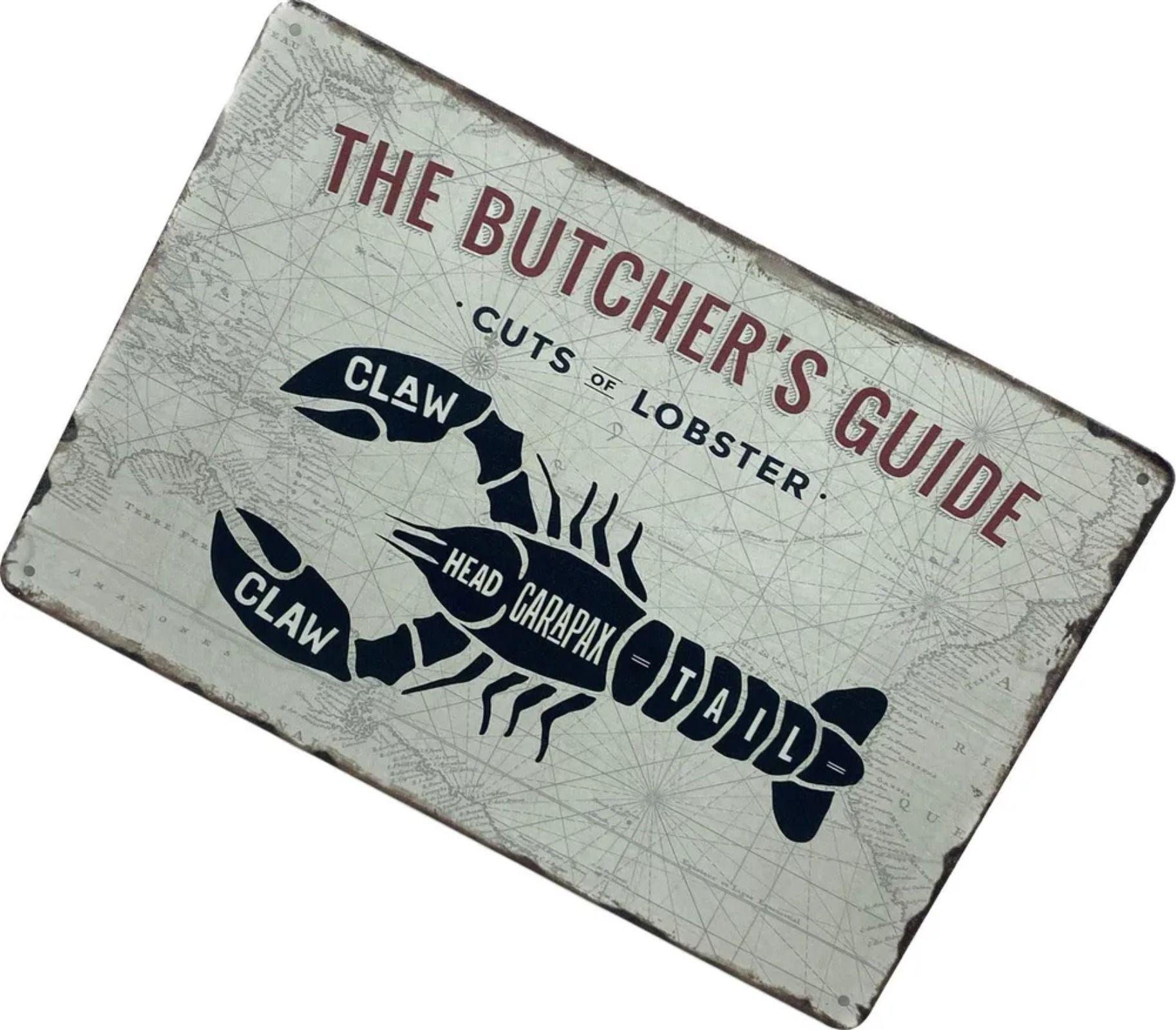 

Kitchen Bar Restaurant Metal Sign 20x30cm, Vintage Wall Decor Plaque