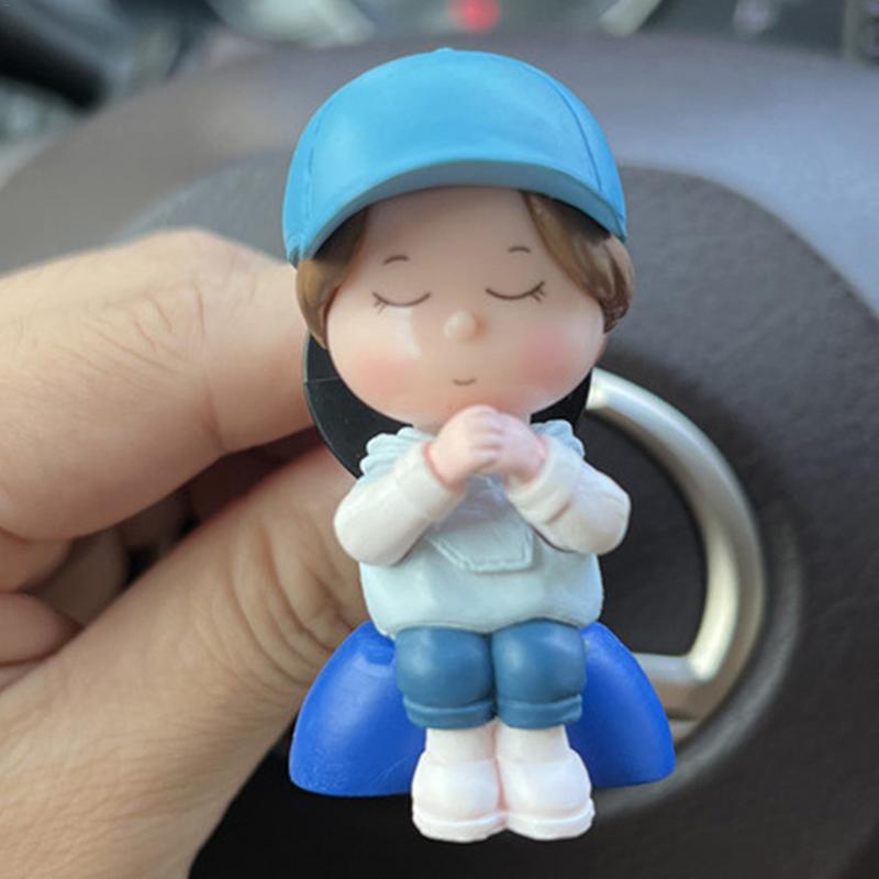 Cuplu Desene Animate Odorizant de Aer pentru Gura de Ventilație Parfum Auto Difuzor Odorizante Auto Clip pentru Gura de Ventilație Ornament Aromă Auto Noutate Accesorii Auto