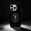 Edgy Dark Gothic Scorpion Phone Case For iPhone 17,16,15,14,13,12,11 Plus,Pro Max,XS,Colored silver phone case