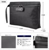 GRACTAKE Lockable Pouch for Bankbooks and Bag with Password Improved [Anti-theft, Waterproof] Valuables, Anti-theft Dial-Type Lock, PW-2