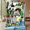 Soft Flannel Blanket Lightweight Cozy Bedroom Living Room CoverGaston Lagaffe