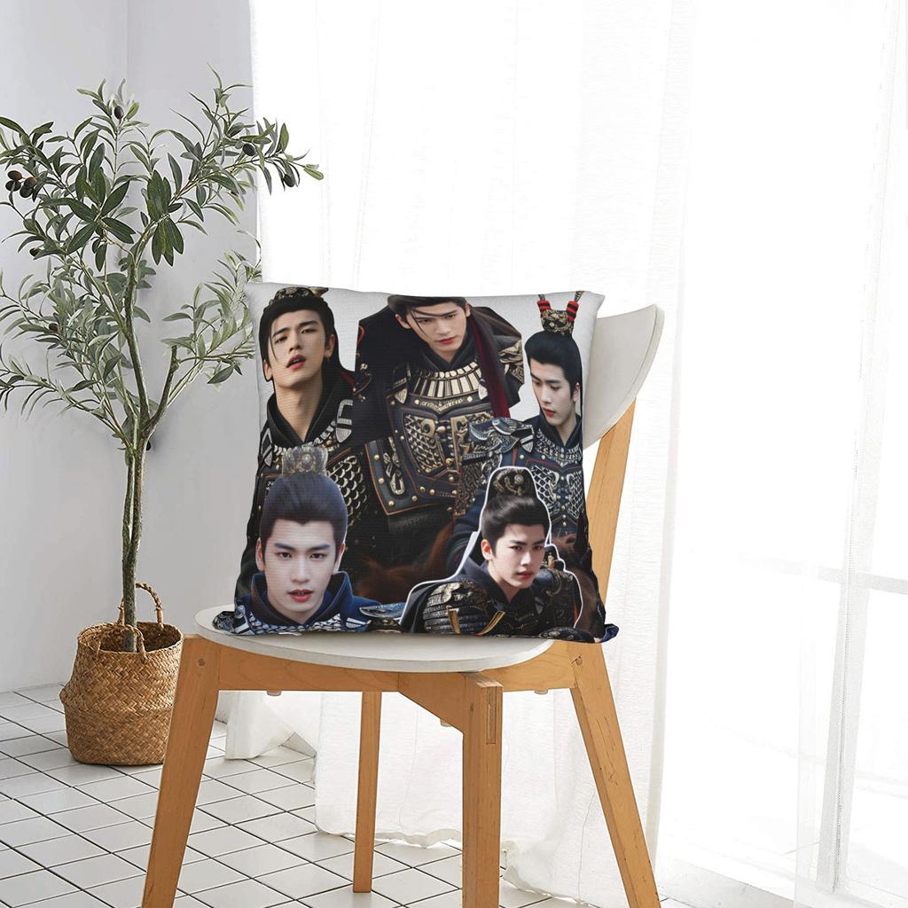 Tv Series Pursuit Of Jade Xie Zheng Zhang Linghe Pillow Case Pillow Cover For Sofa Car Home Decor Retro Trendy Cushion Cover