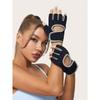 1 Pair of Fitness Breathable Exercise Men and Women Training Horizontal Bar Cycling Half Finger Wrist Guard Anti Slip Gloves