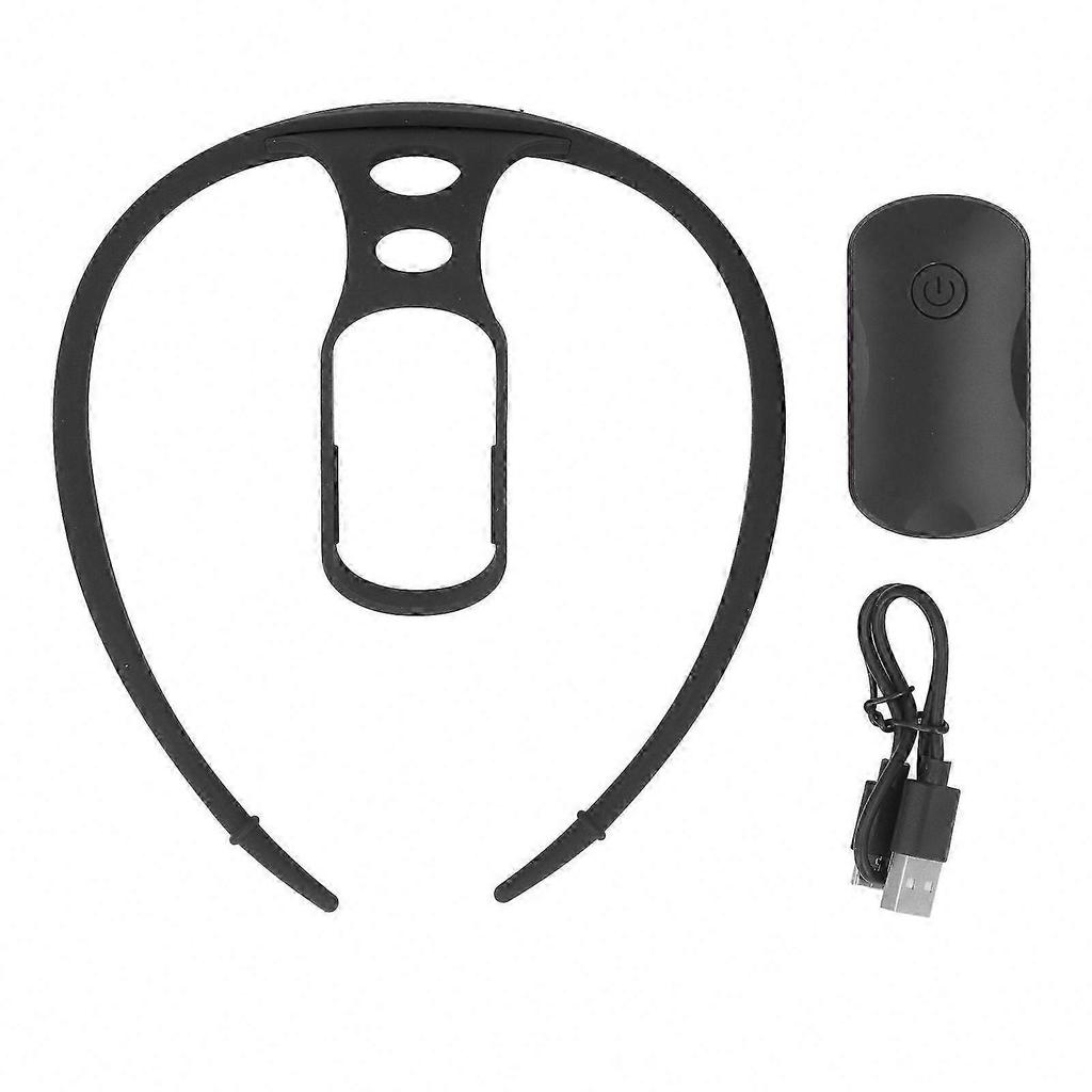 Posture Corrector Reminder Intelligent Monitoring Anti Hunchback Smart Back Support for Adults and Kids Black