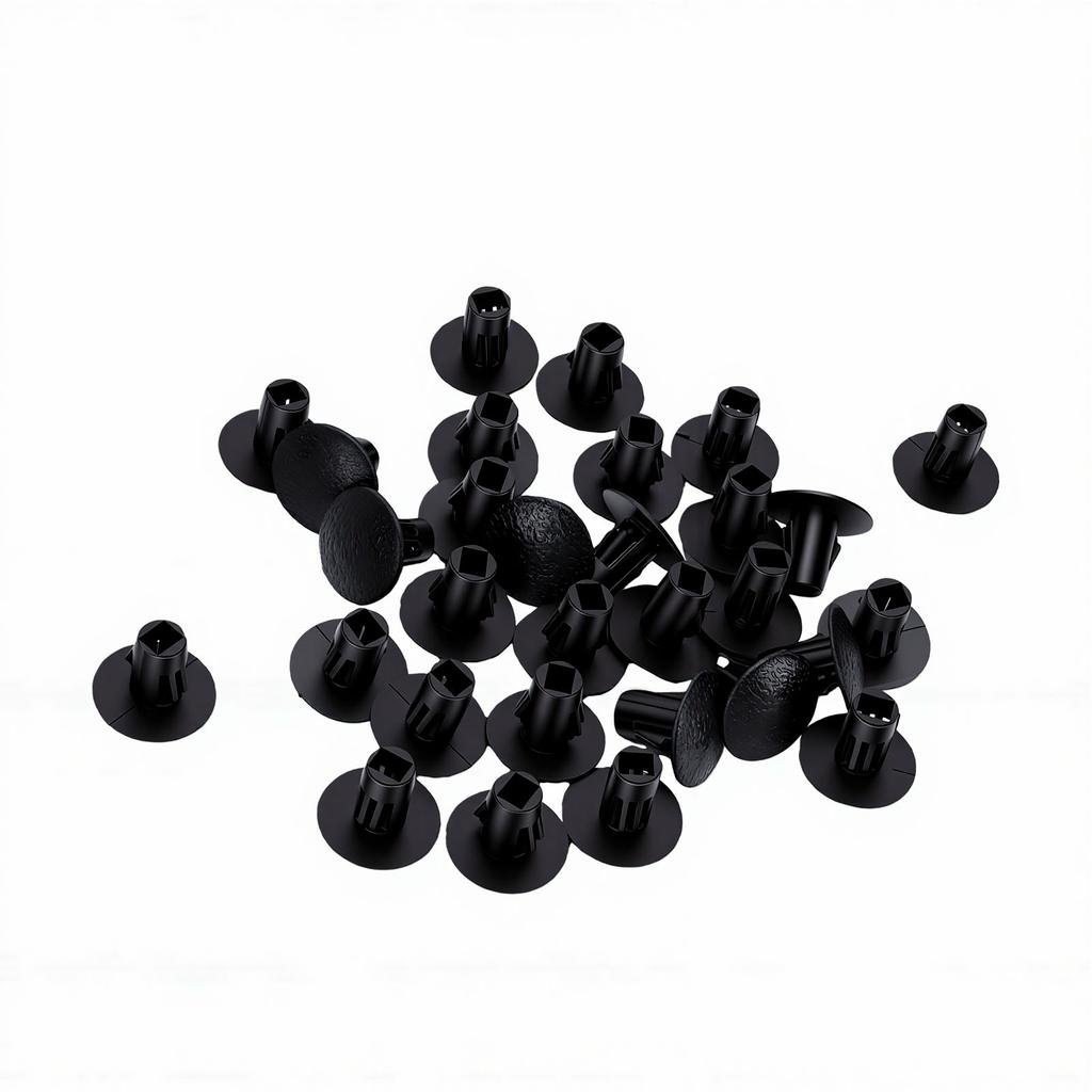 30PCS Splash Shield Retainer Clips 90467 10107 Engineering Plastic Splash Guard Liner Clip Replacement for Toyota 1998