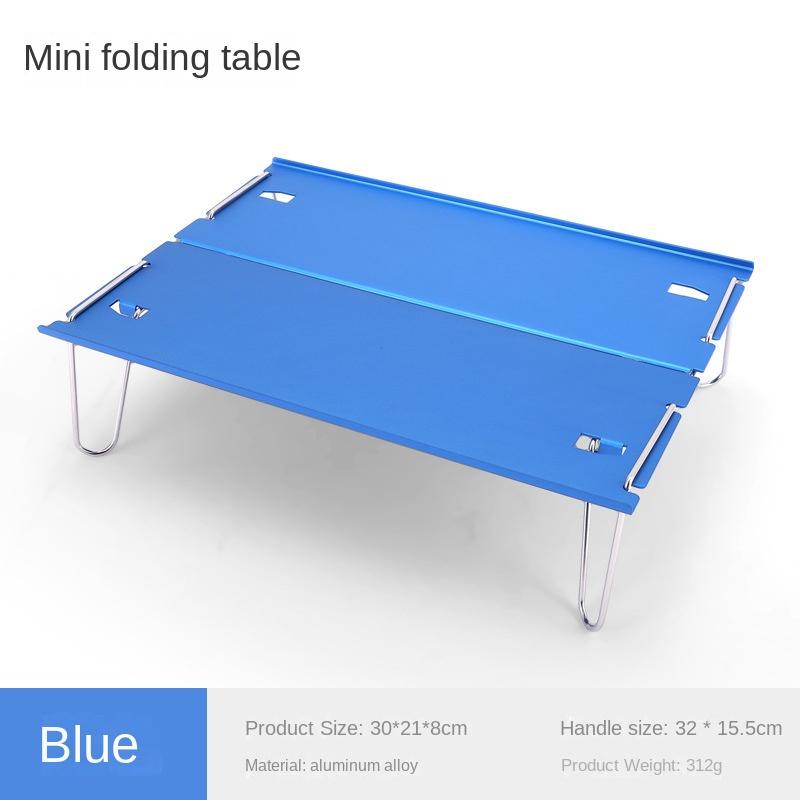 Folding table Small tea table Outdoor picnic folding table Portable small tea table Camping table Aluminum plate small tea table
