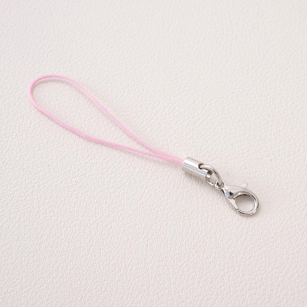 10Pcs/pack Polyester Phone Strap Lobster Clasp Phone Strap Doll String Keychain Phone Lanyard