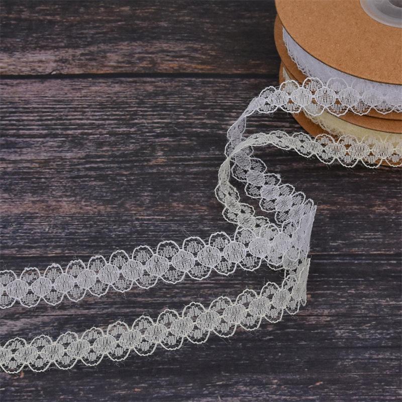Polyester non-elastic hollow lace, clothing hair accessories, flower accompaniment, gift packaging ribbon
