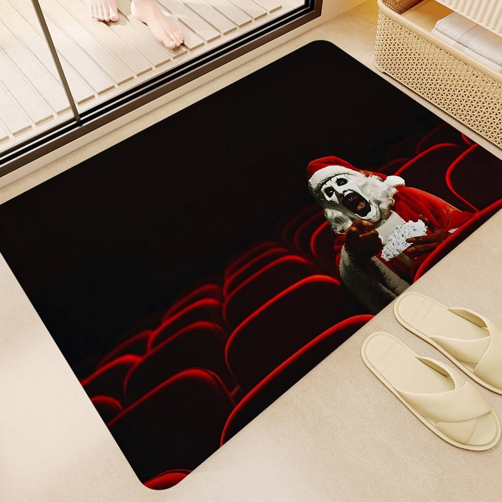 Halloween Horror Clown T-terrifierS Movie Entrance Door Mat Nordic Style Home Doormat Bathroom-Toilet Mats Bedroom Hotel Mat
