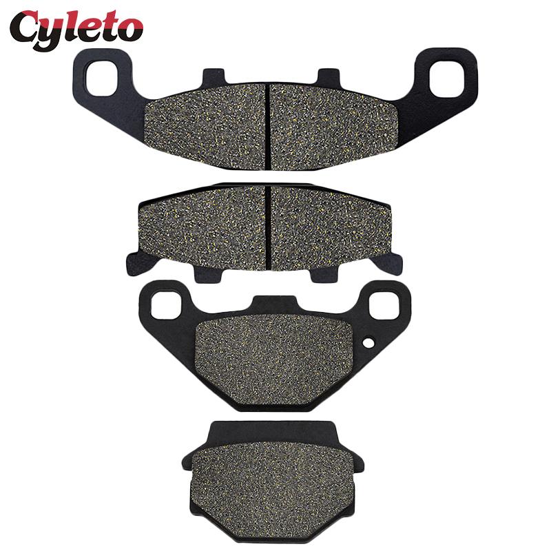 Motorcycle Front or Rear Brake Pads for Kawasaki ZZR 250 ZZR250 EX 250 90-01 Balius ZR 250 A 91-95 Ninja EX 500 D 94-09 GPZ500S