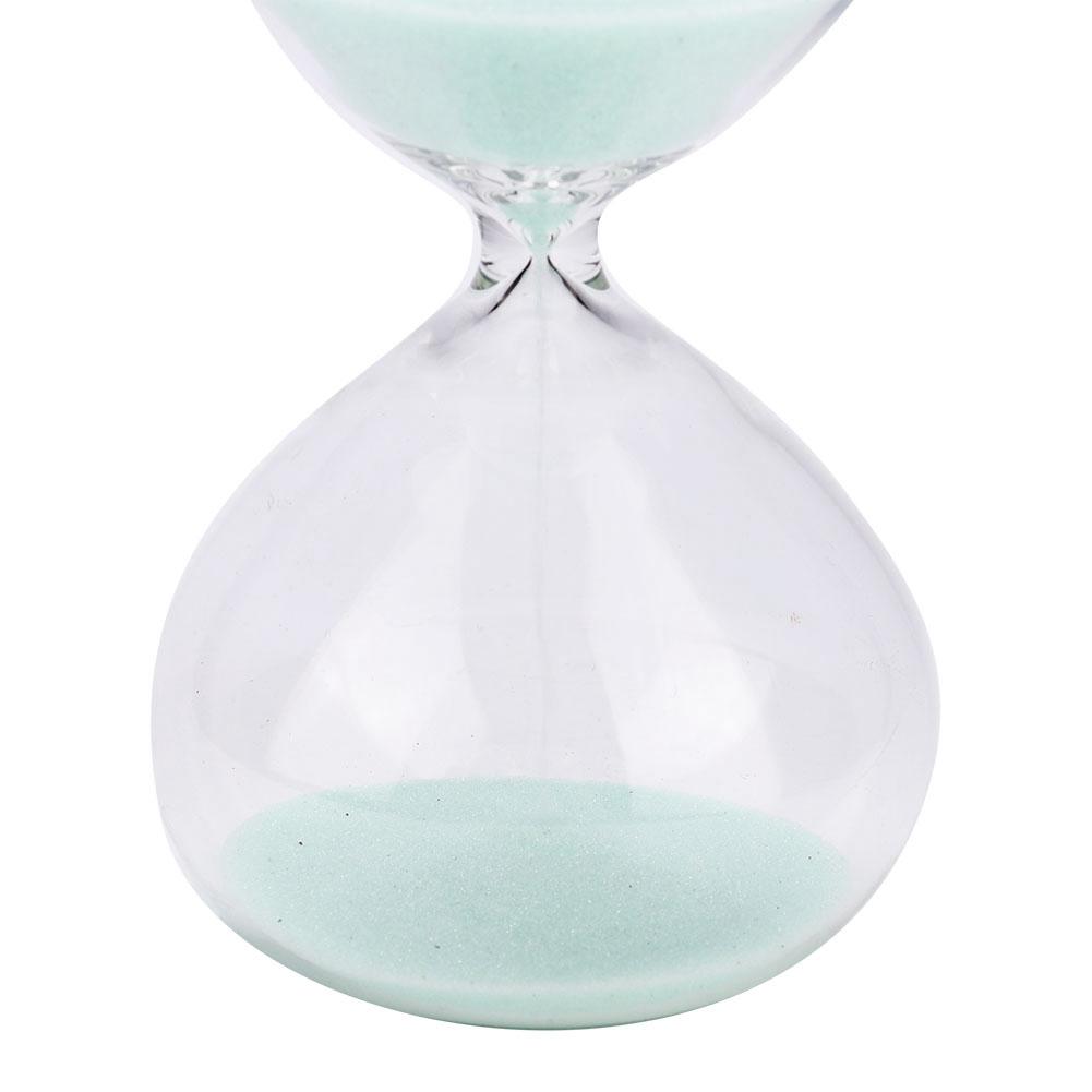 15 Minutes Cylinder Shaped Hourglass Sand Timer Sand Glass Desktop Ornament Birthday Gift