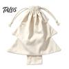 Christmas Gift Bags Tree Drawstring Presents Bag, Reusable Plush Wrapping Pouch, Party Supplies Shaped Holiday Favors Bag for Candy, Goody,