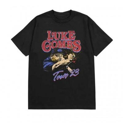 Luke Combs Unisex Adult Tour 23 Smashing Beer T-Shirt