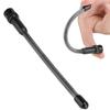 16cm Professional   Male BNC Flexible Spring   UHF for   IC V9   Ham Radio(Black )