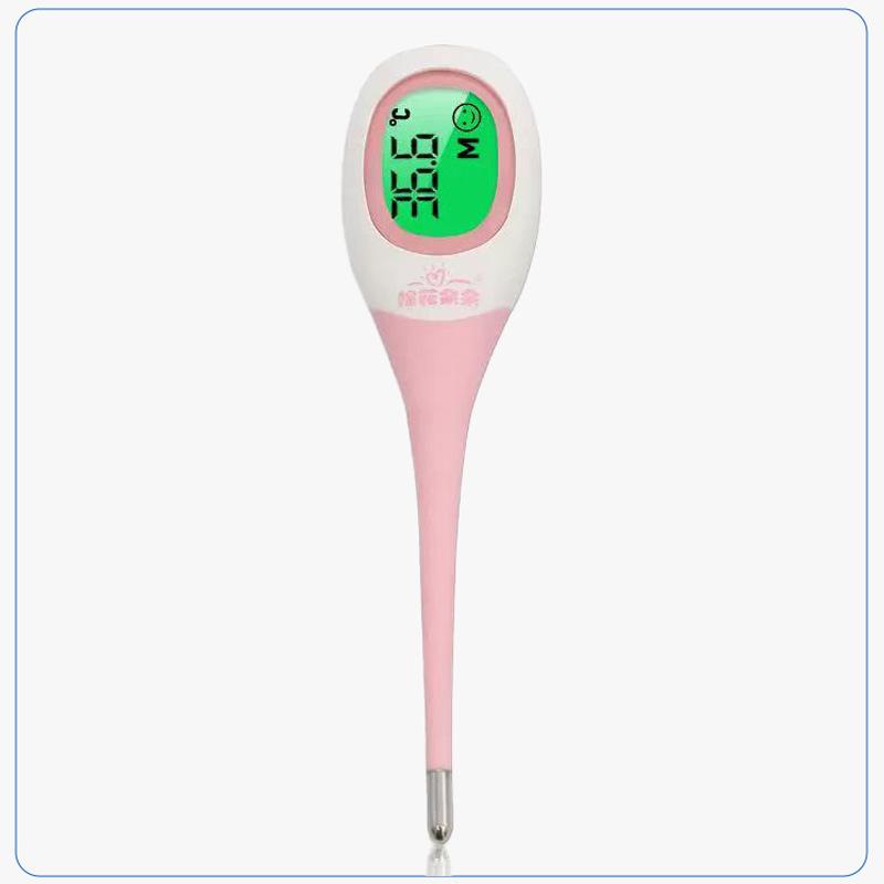 Blue Soft-Tip Baby Thermometer for Quick 8-Second Temperature Reads