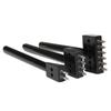 4mm 5mm Leather Round Hole Tooth Tool 2/4/6 Prong Lacing Stitching DIY Leathercraft Punching Accessories