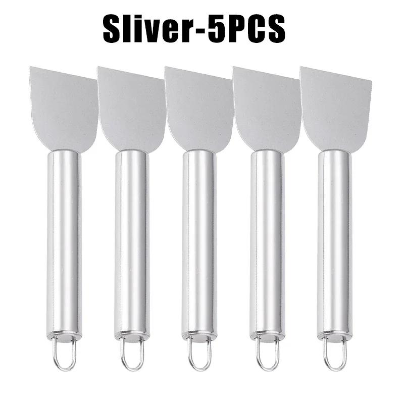 Stainless Steel Multi-Purpose Scraper Spatula - For Tile, Floor, Glass Deglue & Kitchen Refrigerator Cleaning Tools