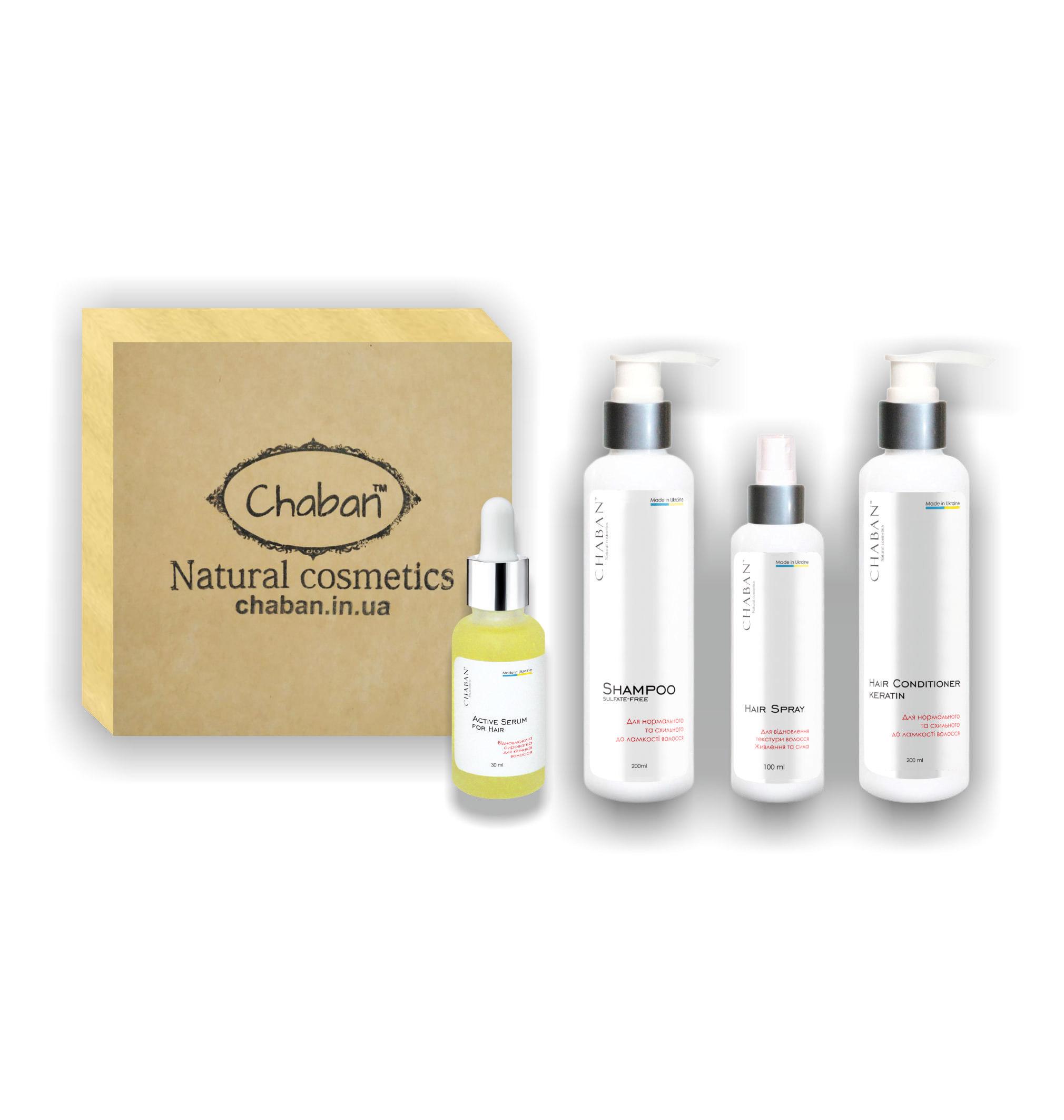 

Подарочный набор Beauty Box ТМ Chaban №17 Заботливый уход