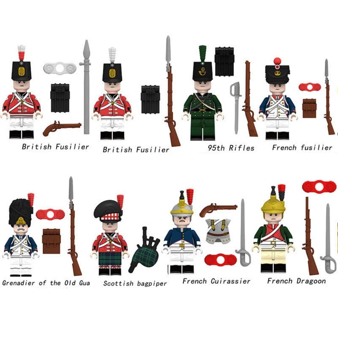 

Green Jacket Soldier Bagpiper Assembling Building Block Toy