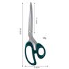 Forbici da cucito da 10 pollici Forbici da sarto Tagliafilo Acciaio inossidabile Forbici da sarta Forbici Strumenti Forniture per cucito e artigianato