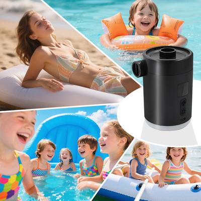 Portable Electric Outdoor Odour Inflator Can Be Used To Inflate Odour Mattress, Swimming Ring,cushion Sofa, Data Line Model With Lighting