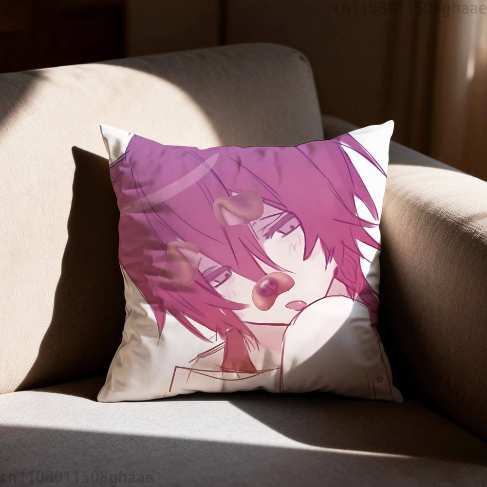 Game Zeno Remake Pillow Case Square DoubleSided Printing Short Plush Sofa Cushion Cover Bedroom Bedside Pillow