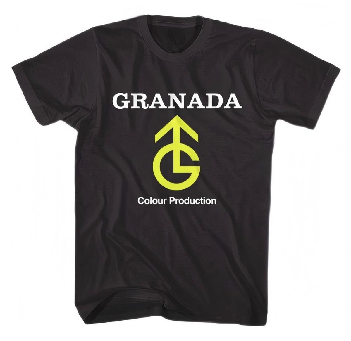 Granada TV Logo T-Shirt (3) M чёрный